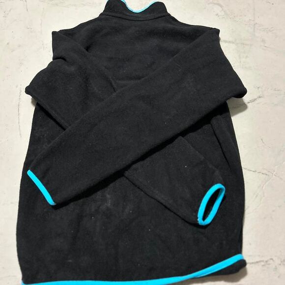 **Patagonia Synchilla Snap-T Fleece Pullover Jacket - Black & Blue** - Picture 5 of 6